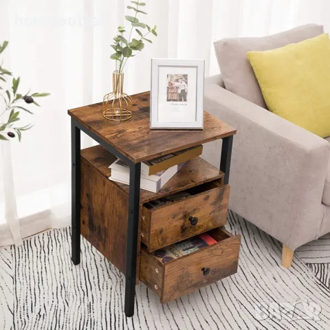 ПРОМОЦИЯ Шкаф за съхранение в индустриален стил BF43BZ01 , снимка 6 - Шкафове - 49674320