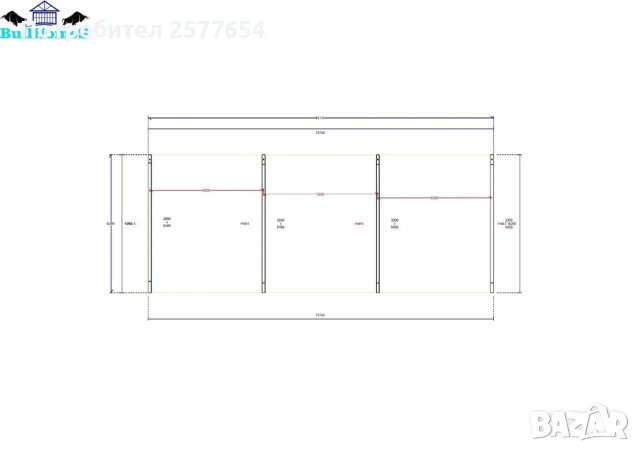 Конструкция за Гараж,Паркинг-97,3м², снимка 5 - Строителни материали - 44198374