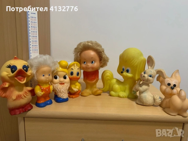 Гумени играчки СССР Лот 