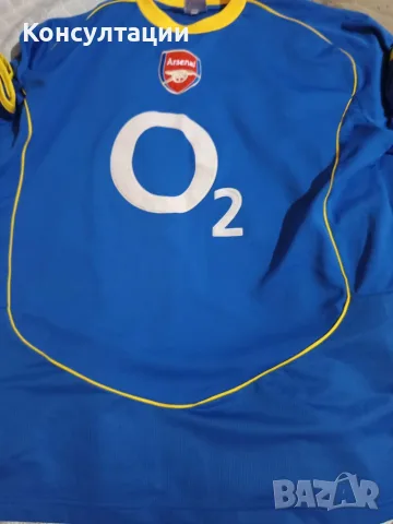 Ретро тениска на Arsenal Thierry Henry 14 2004/2005