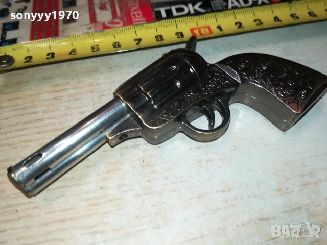 РЕВОЛВЕР-МЕТАЛНА ЗАПАЛКА 3010252015, снимка 3 - Запалки - 52239295