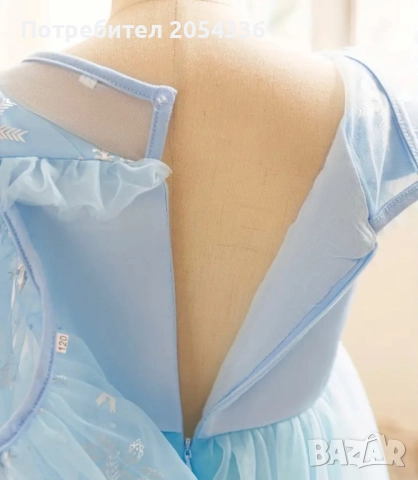 Детска рокля Елза от Замръзналото кралство , снимка 5 - Детски рокли и поли - 51825323