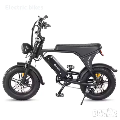 Детски Електрически Велосипед VOMO C80 Mini 16” Fat Tire 250W 60 км, снимка 4 - Велосипеди - 49989923