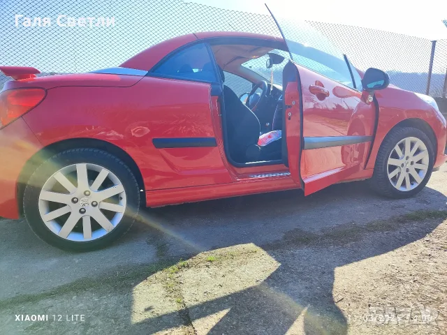 Пежо 207 сс кабриолет , снимка 3 - Автомобили и джипове - 56289396