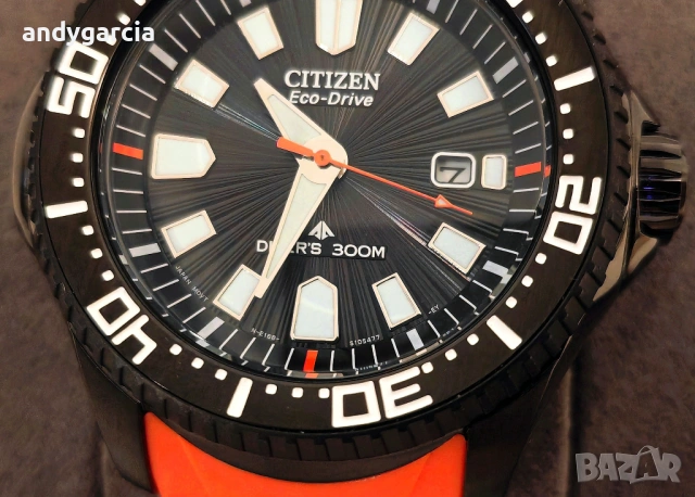  Citizen Eco-Drive Promaster Diver BN0088-03E чисто нов diver часовник в кутия за гмуркане 300 метра, снимка 4 - Мъжки - 53681660
