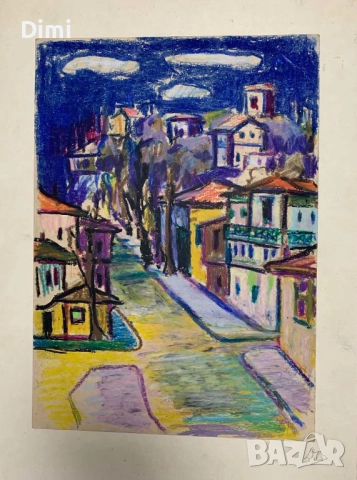 Димитър Вълканов (1907 - 1997) градски пейзаж