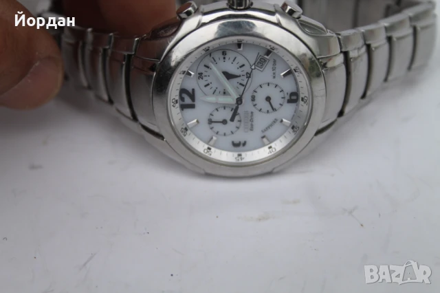 Мъжки ръчен часовник ''Citizen ECO-Drive Marinaut'', снимка 8 - Мъжки - 50462159