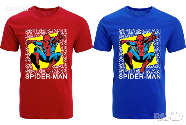 Детски тениски Spiderman Цветове и размери, снимка 2 - Детски тениски и потници - 36087098