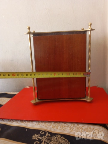 Винтидж настолен часовник , снимка 4 - Антикварни и старинни предмети - 53794664