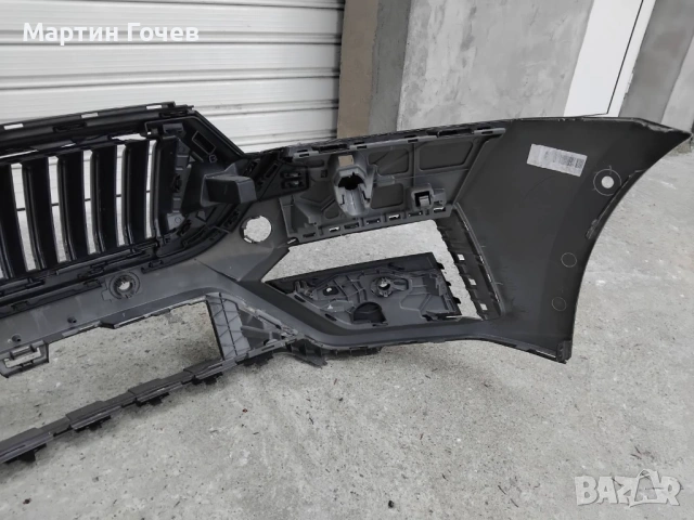 Sкoda Octavia IV 4 VRS предна броня. Оригинална, снимка 6 - Аксесоари и консумативи - 53479557