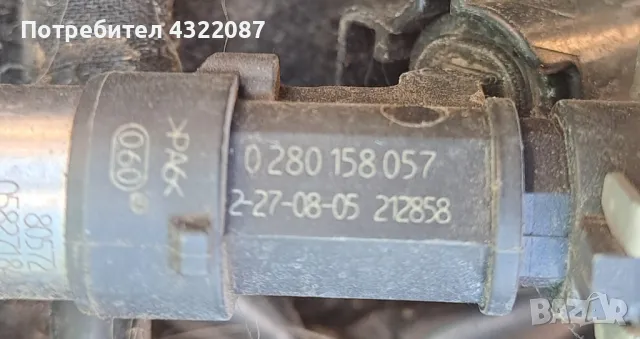 Бензинова рейка с  дюзи Пежо 1007 / Peugeot 1007 1.6I 16V 110к.с NFU, снимка 4 - Части - 50368201