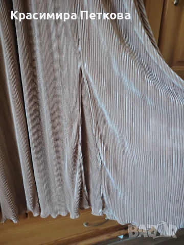 Прекрасна дамска дълга рокля L/XL, снимка 5 - Рокли - 50559369