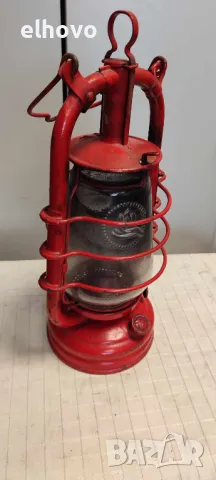 Стар немски газен фенер FEUERHAND#1, снимка 4 - Антикварни и старинни предмети - 48064518
