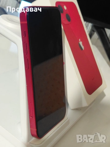 Iphone 13 mini Red 128 100% BH, снимка 6 - Apple iPhone - 53383778