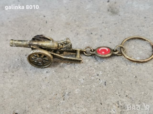 Стар метален ключодържател, снимка 2 - Антикварни и старинни предмети - 44444779