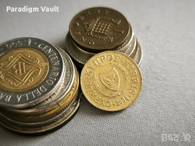 Mонета - Кипър - 2 цента | 2004г., снимка 2 - Нумизматика и бонистика - 49033751