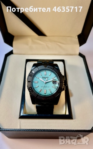 Часовник Seiko Teal Green (mod)