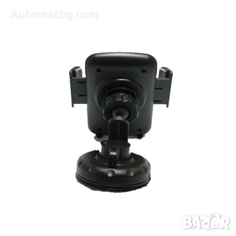 Поставка за телефон Automat, Универсална, За стъкло, Черен, снимка 2 - Аксесоари и консумативи - 41209611