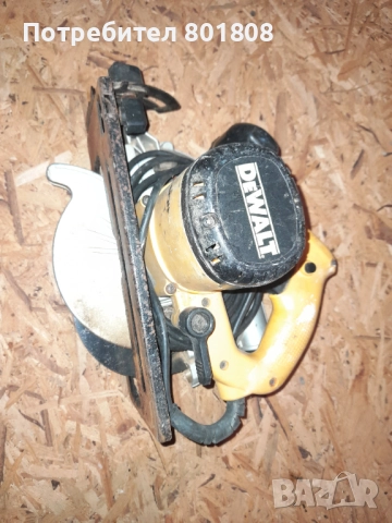 Ръчен циркуляр Dewalt , снимка 5 - Циркуляри - 51932076