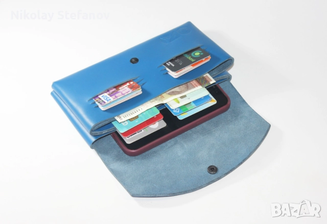 Дизайнерски оригами портфейл, снимка 3 - Портфейли, портмонета - 52496116