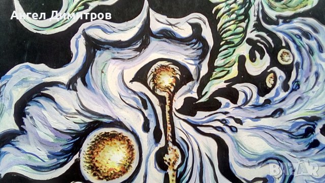 Александър Лудколев картина смесена техника 1970 г, снимка 7 - Картини - 41812689