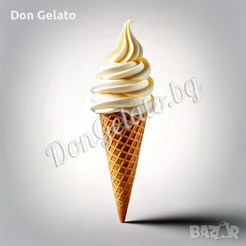 Суха смес за сладолед бял шоколад* Сладолед на прах бял шоколад* (1300г / 5 L Мляко), снимка 3 - Други - 51265812