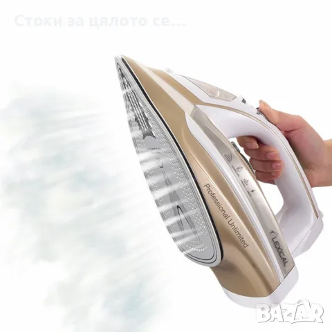 Парна ютия Lexical 2200W, снимка 4 - Ютии - 56057934