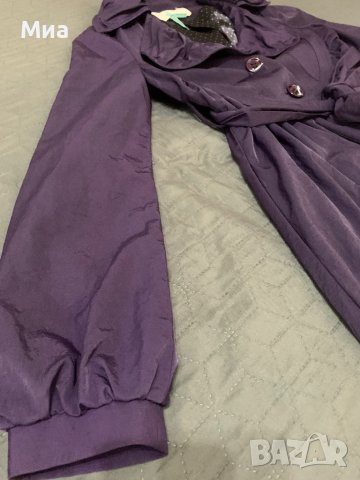 Дамски шлифер стил тренч Fornarina, снимка 4 - Шлифери - 41595612