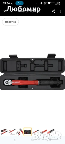 FAMEX 10878 Динамометричен ключ 1/4" задвижване 5-30Nm задвижване - За измерване в двете посоки , снимка 3 - Ключове - 51160378