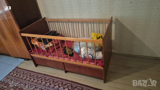 Детско дървено легло / кошара , снимка 7 - Кошарки - 51667277