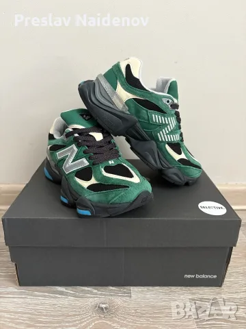 New Balance 9060 Team Forest Green, снимка 2 - Маратонки - 55743216
