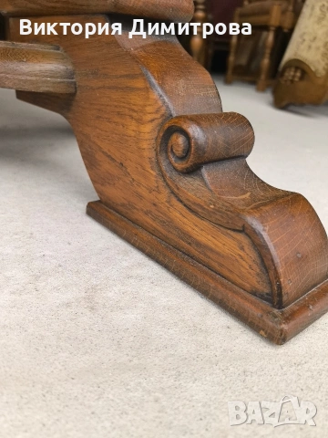 Комплект трапезария: маса и 6 стола, снимка 8 - Маси - 53585727