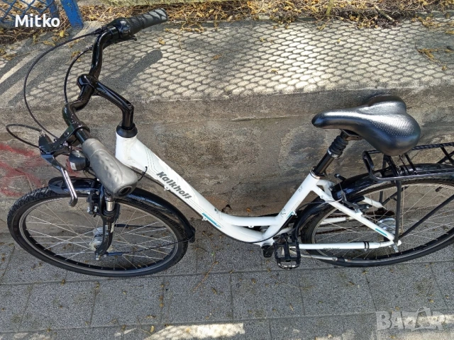 26 цола алуминиев велосипед с 7 скорости усилени капли амортисьори предни като нов , снимка 6 - Велосипеди - 51158364