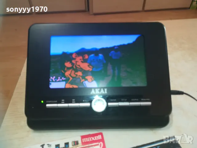 akai dvd & monitor 12v 1410241954, снимка 8 - Плейъри, домашно кино, прожектори - 47582161