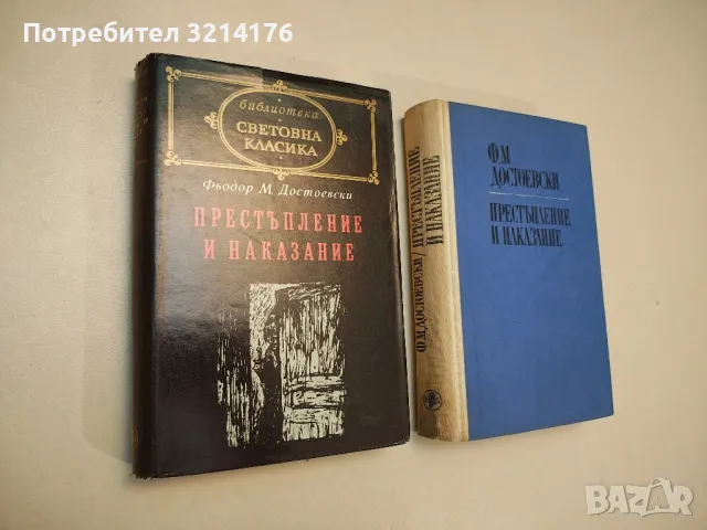 Престъпление и наказание - Фьодор М. Достоевски, снимка 2 - Художествена литература - 47607313