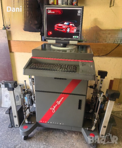 Стенд за реглаж сходимост преден мост 