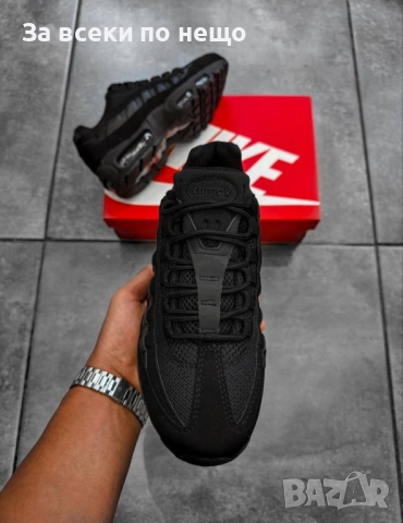 Nike Air Max 95 'Black' Мъжки Маратонки С Кутия👟Мъжки Спортни Обувки Код S80, снимка 3 - Маратонки - 52411478