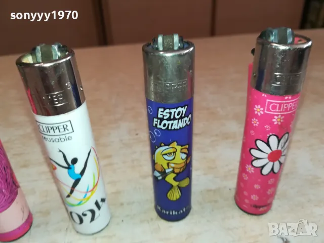 CLIPPER-КОЛЕКЦИЯ ОТ 10БР ЗАПАЛКИ-ЛОТ 1 2012241735, снимка 7 - Запалки - 48417822