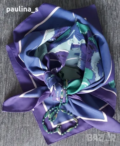 Седем различни броя / Разкошен винтидж шал от времето на соц-а / вносен шал , снимка 6 - Шалове - 47360485