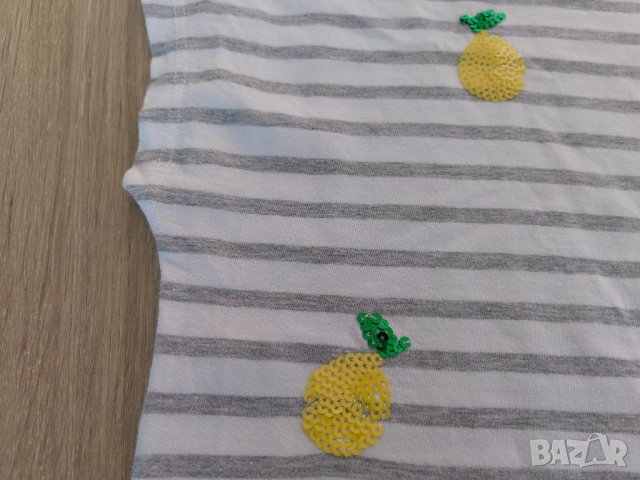 Блуза на лимони 8-9 години, снимка 2 - Детски Блузи и туники - 41633824