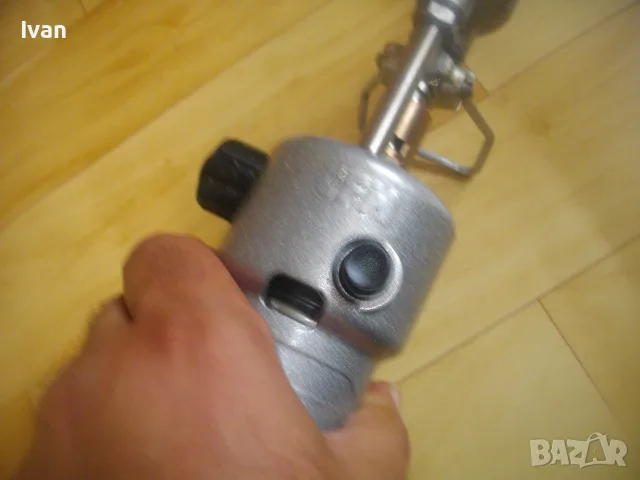 CFH НЕМСКИ ОРИГИНАЛЕН ГАЗОВ ПОЯЛНИК С ФЛАКОН ГАЗ И ПИЕЗО ЗАПАЛВАНЕ ПОЧТИ НОВ ОЛЕКОТЕН 315гр, снимка 10 - Други инструменти - 56121399