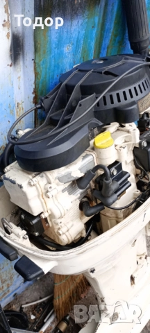 Продавам извънбордов д-л Johnson 8HP 4т, къс ботуш, обслужен, внос от Италия, снимка 7 - Воден транспорт - 51849081