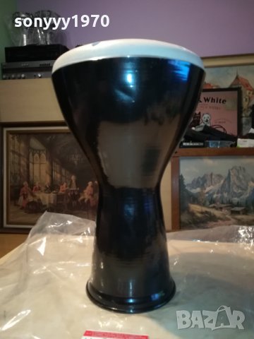 ГОЛЯМА ЧЕРНА ТАРАМБУКА-40Х26СМ-ВНОС СИРИЯ 0610211915, снимка 5 - Ударни инструменти - 34373932