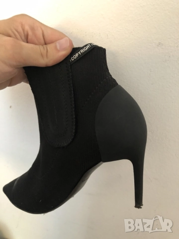 Дамски маркови боти Diesel D-SLANTY (Sock Boots), размер 38, снимка 4 - Дамски боти - 55948556