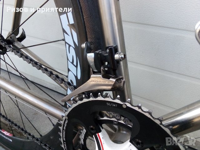  Титаниев Шосеен Внос, снимка 13 - Велосипеди - 34454076