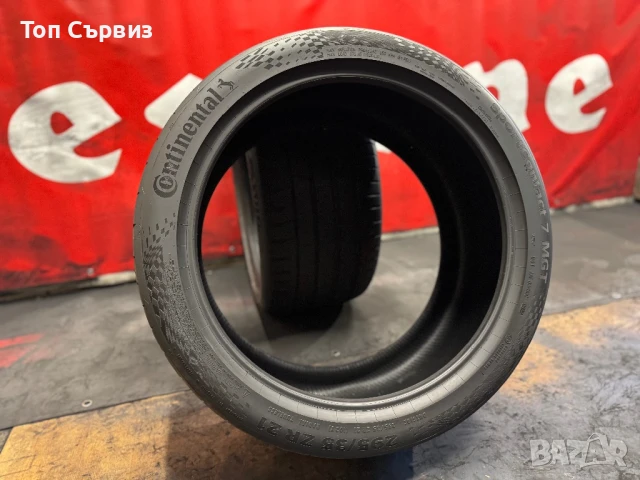 295 35 21, Летни гуми, Continental SportContact7, 2 броя, снимка 5 - Гуми и джанти - 50898999