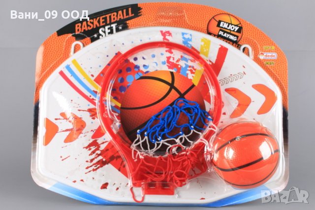 Баскетболен кош с табло за стая, снимка 2 - Играчки за стая - 35665192