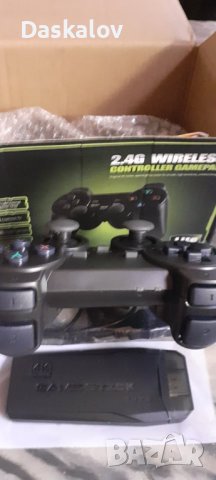 4K HDMI БЕЗЖИЧНА  КОНЗОЛА С 10 000 ИГРИ И 2 PLAYSTATION ДЖОЙСТИКА , снимка 5 - Други игри и конзоли - 41021233