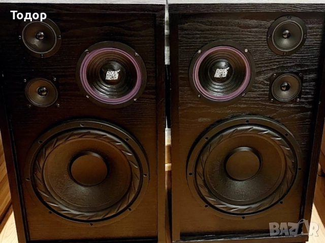 🔊 Големи 4-лентови колони – ръчна изработка,