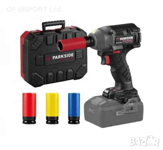 Безжичен Ударен Гайковерт PARKSIDE Performance PASSP 20-Li C4, снимка 2 - Гедорета - 56305012